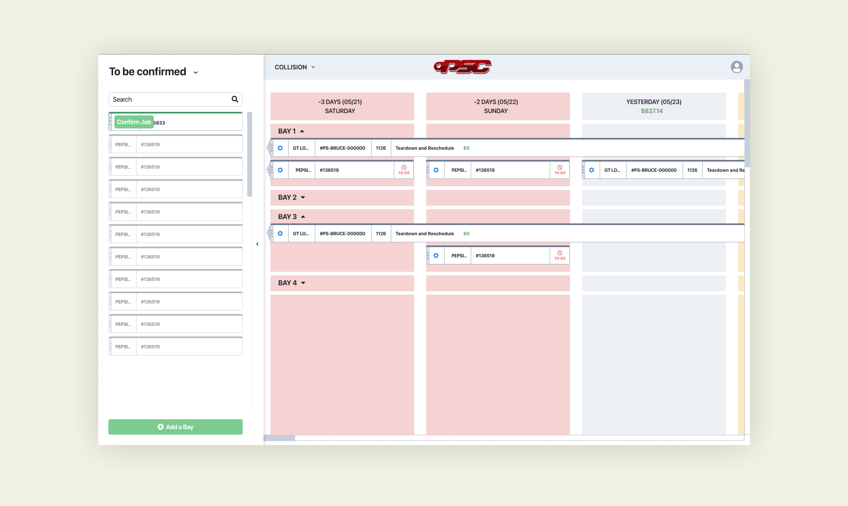 PSC Scheduler screenshot